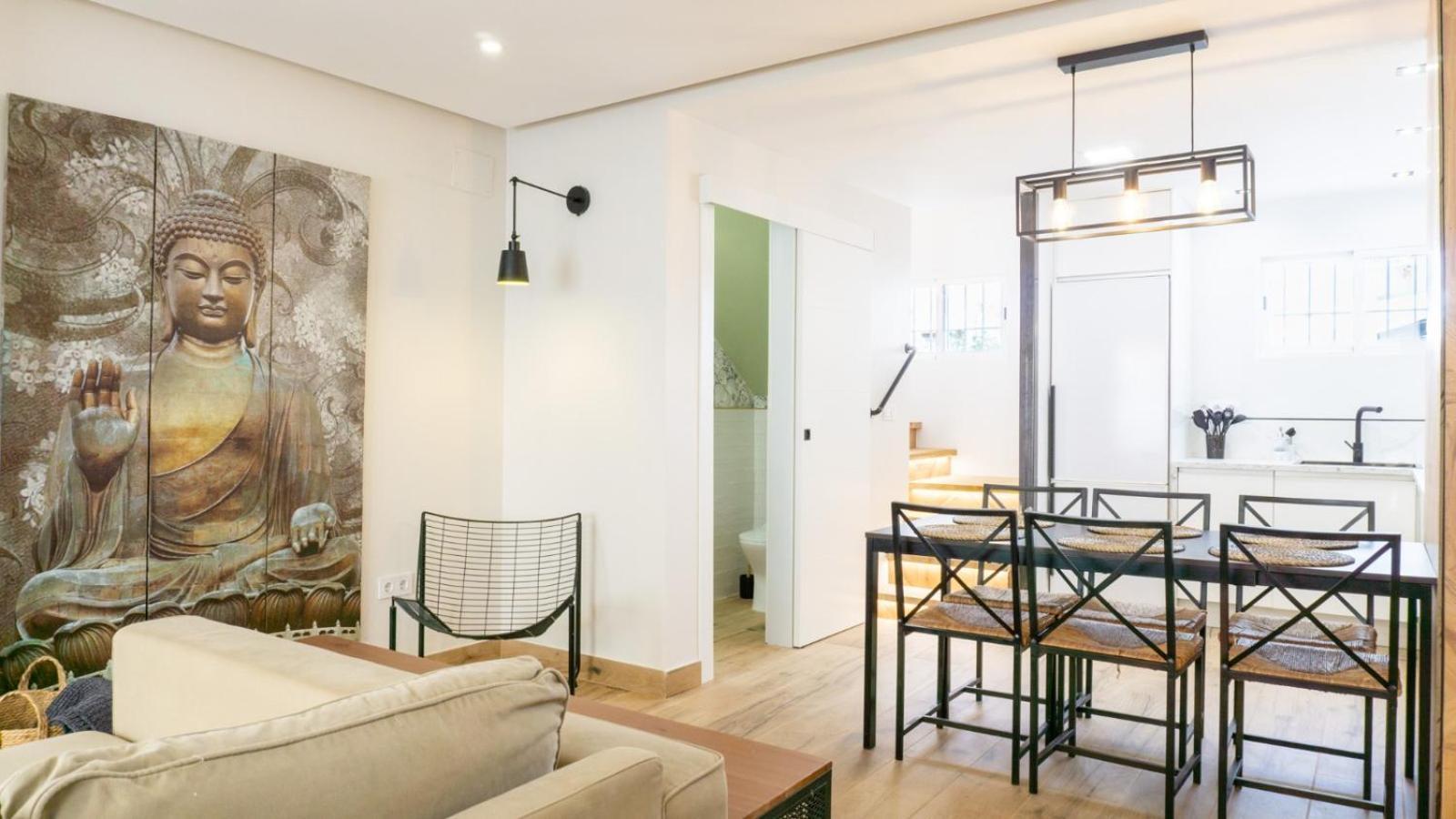 Acogedora Casa Junto Al Mar ,Cerca Del Centro Urbano Apartment Malaga Bagian luar foto